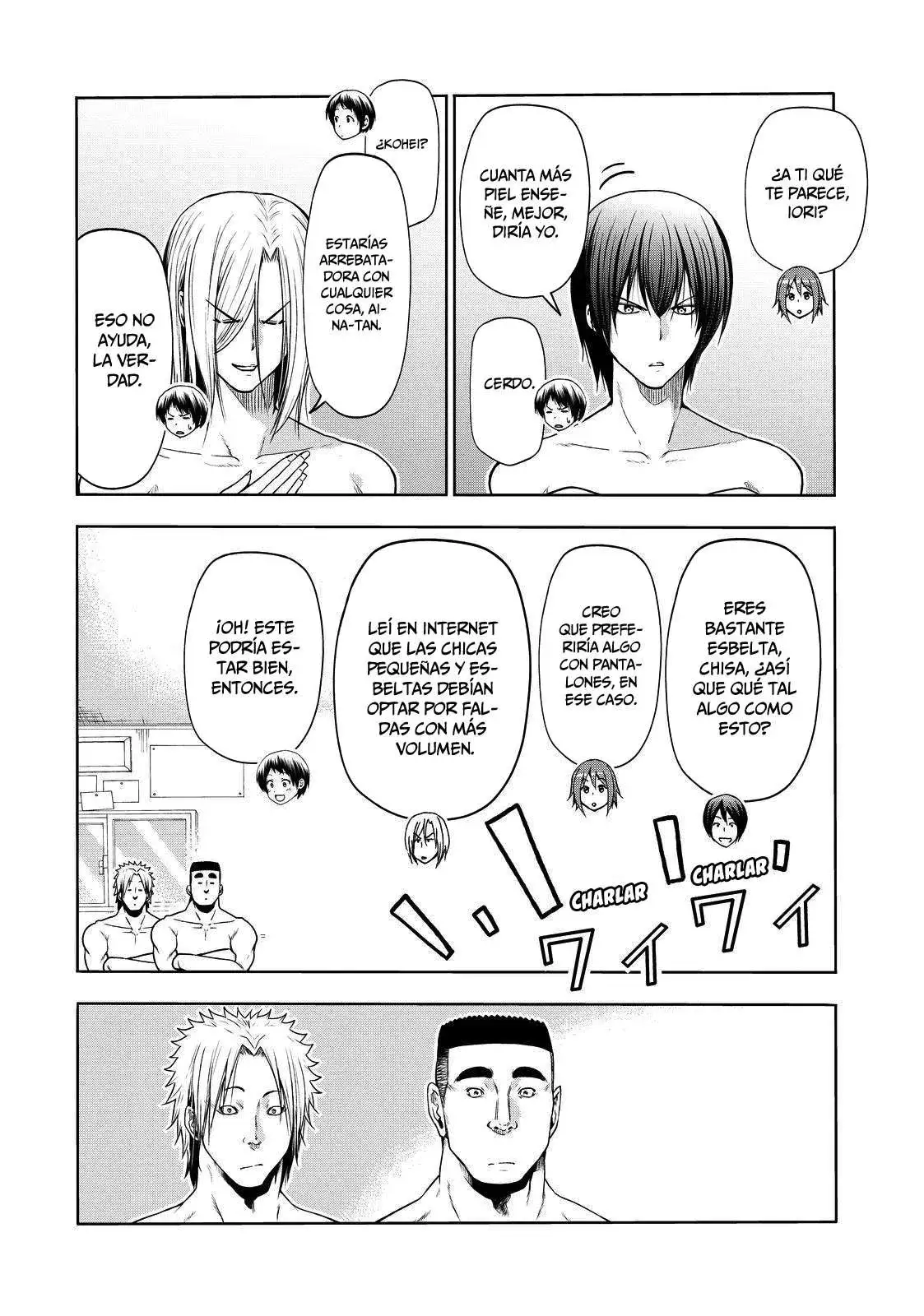 Página 19 — Grand Blue Capítulo 75