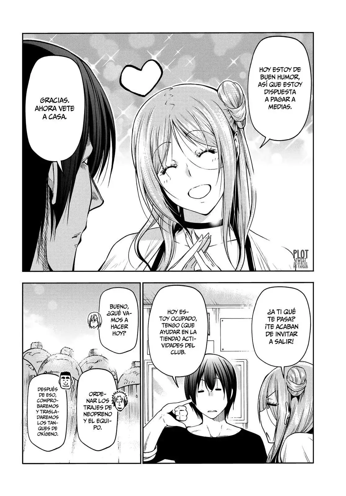 Página 3 — Grand Blue Capítulo 77