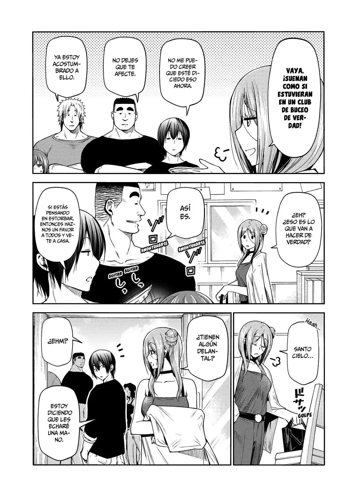 Página 4 — Grand Blue Capítulo 77