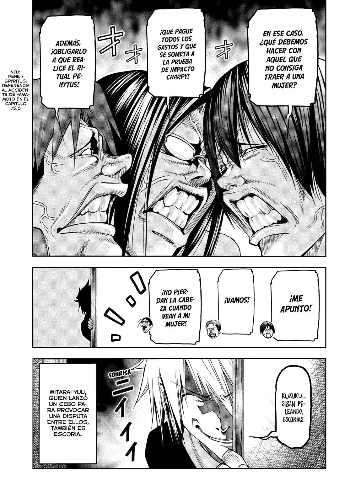 Página 7 — Grand Blue Capítulo 78