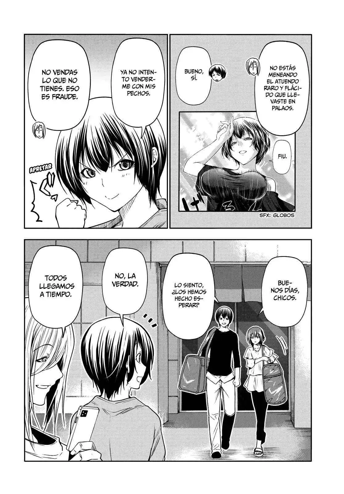 Página 8 — Grand Blue Capítulo 81