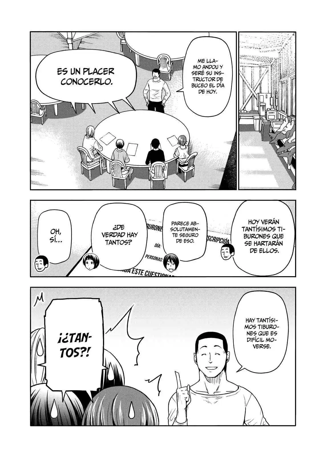 Página 17 — Grand Blue Capítulo 81