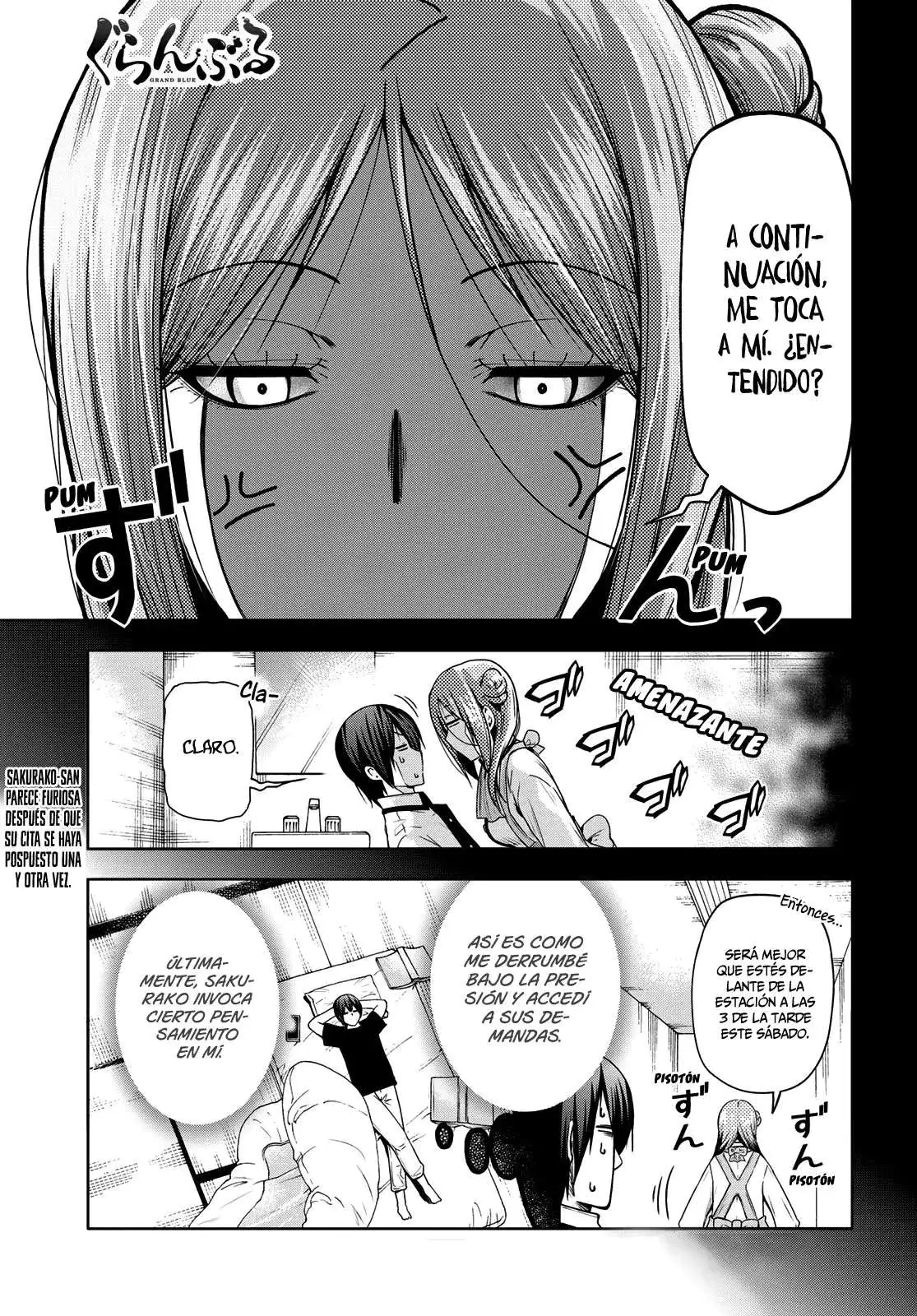 Página 1 — Grand Blue Capítulo 83