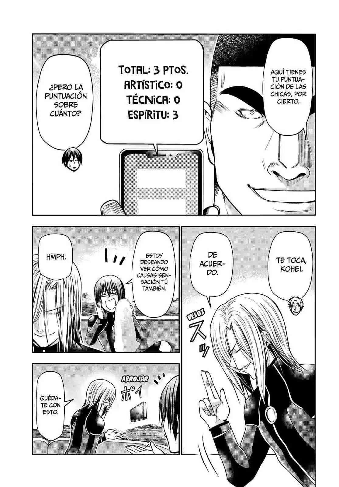 Página 12 — Grand Blue Capítulo 87