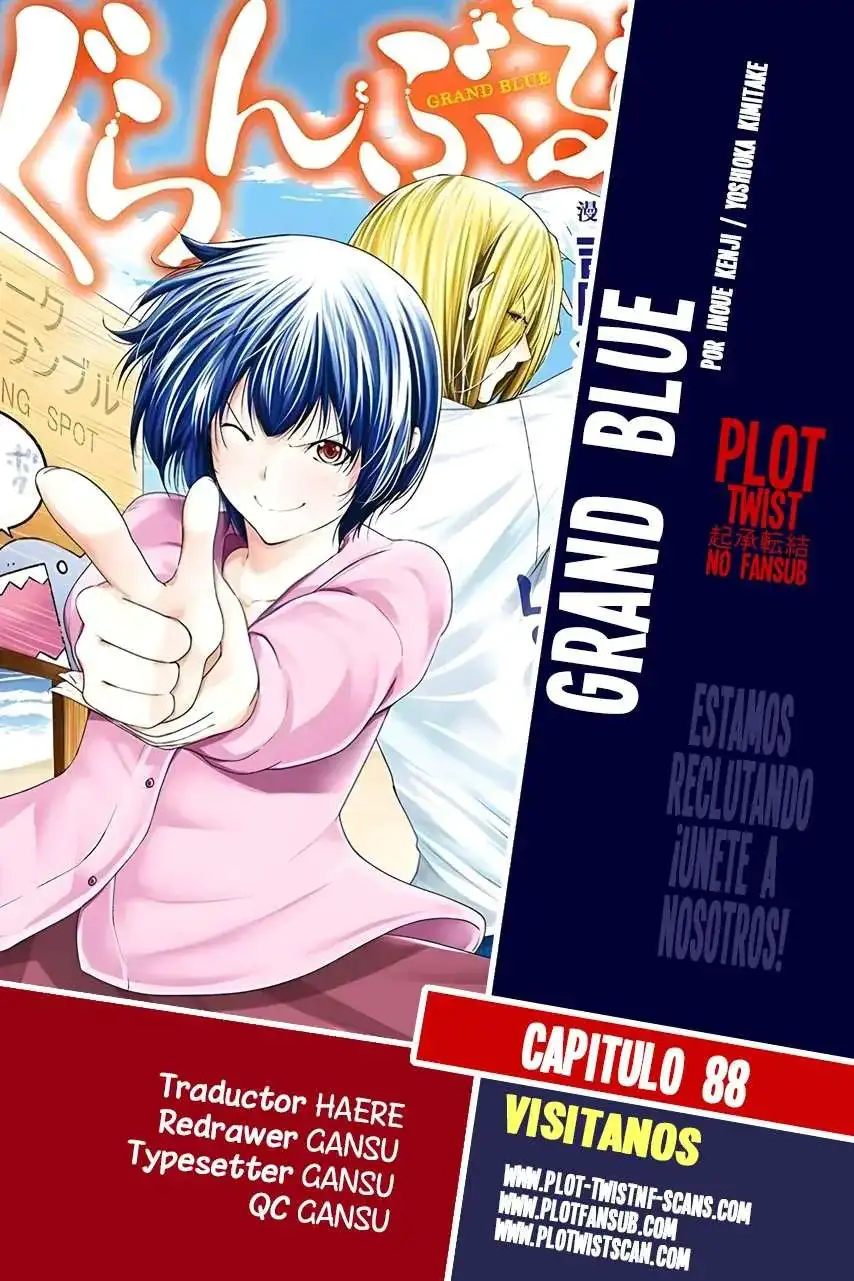 Página 1 — Grand Blue Capítulo 88