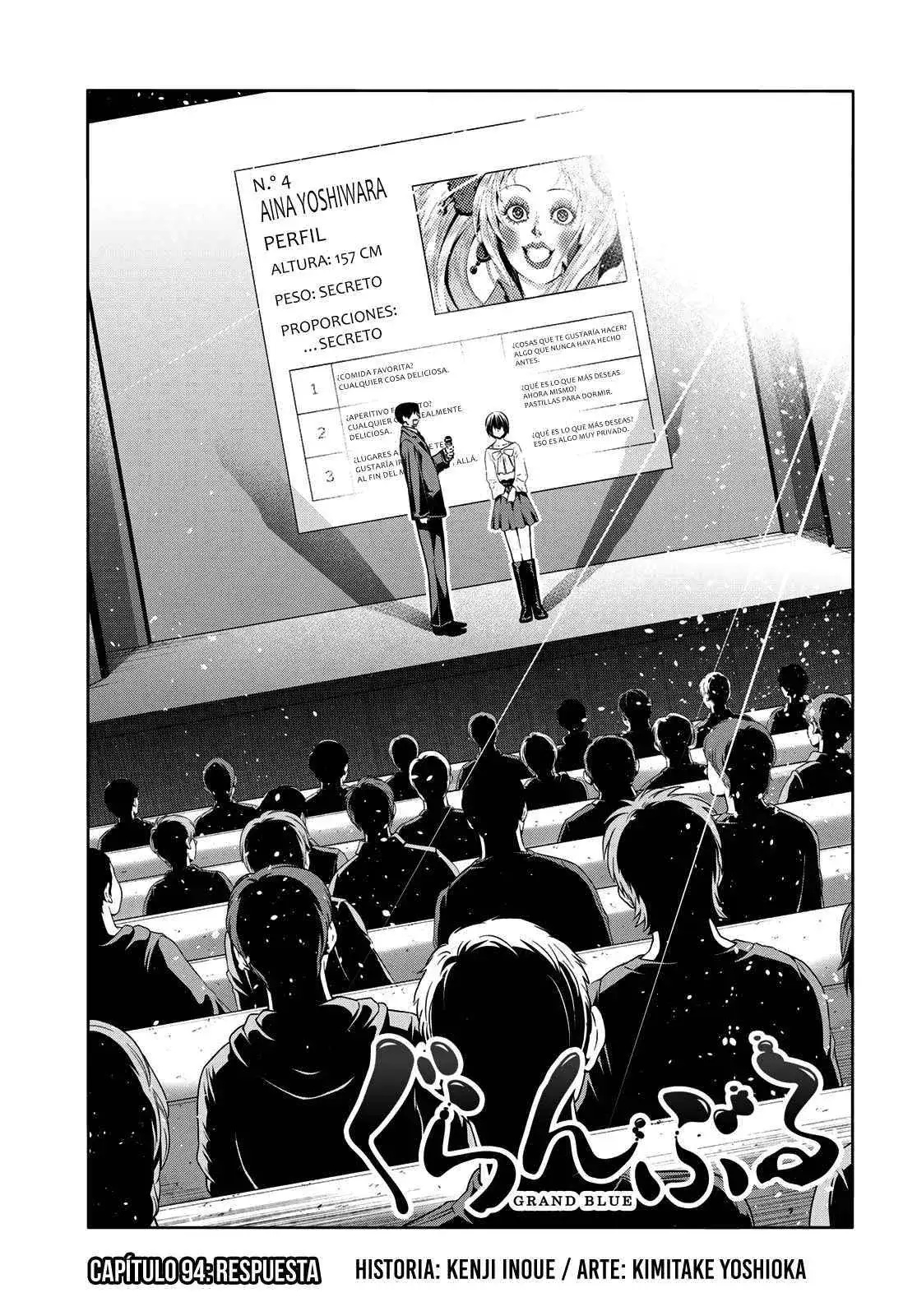 Página 4 — Grand Blue Capítulo 94