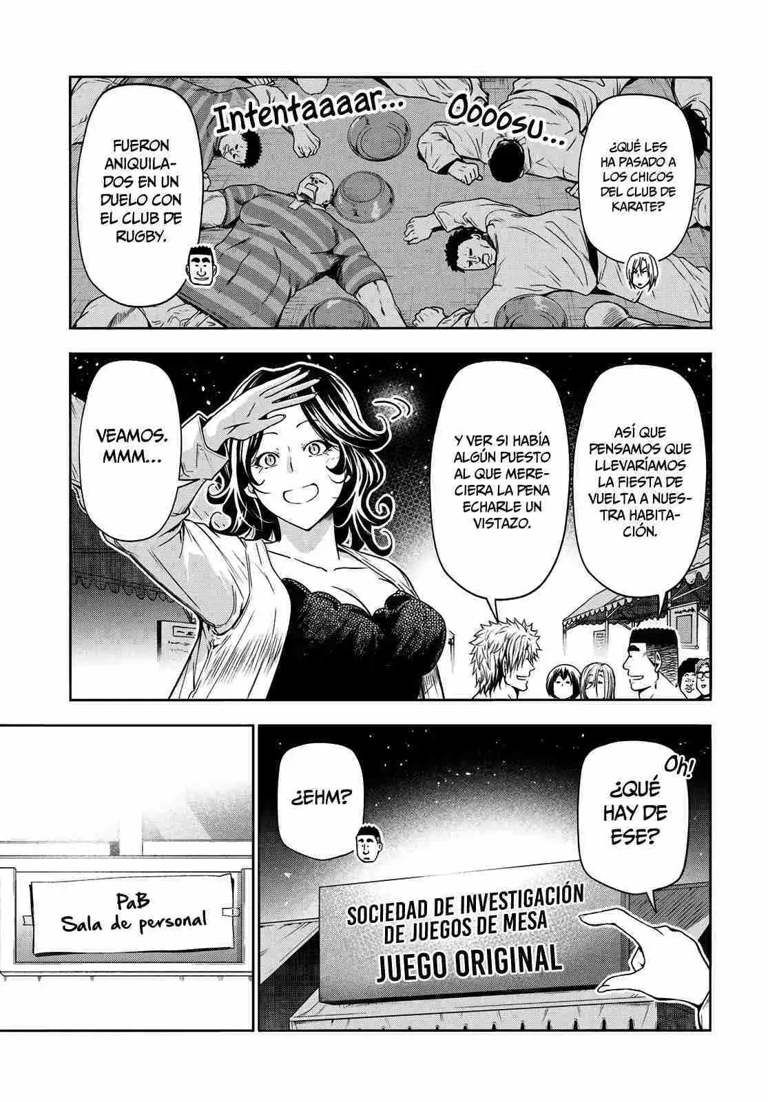 Página 14 — Grand Blue Capítulo 95