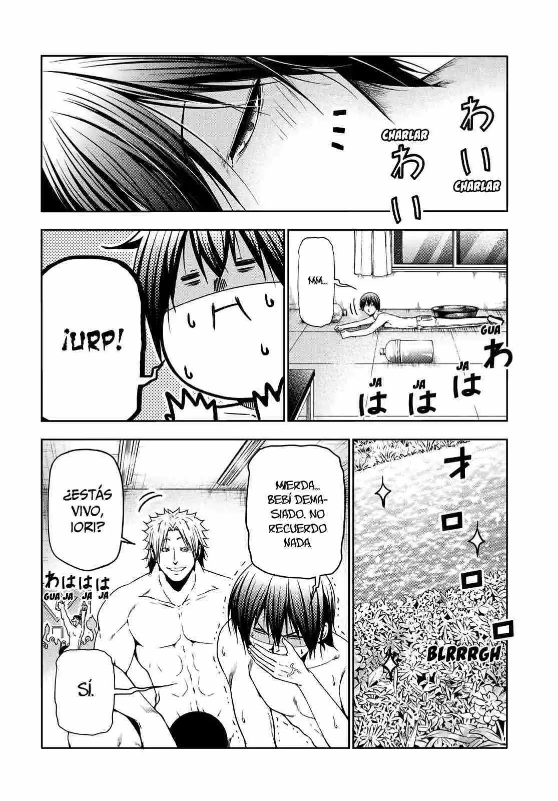 Página 15 — Grand Blue Capítulo 95