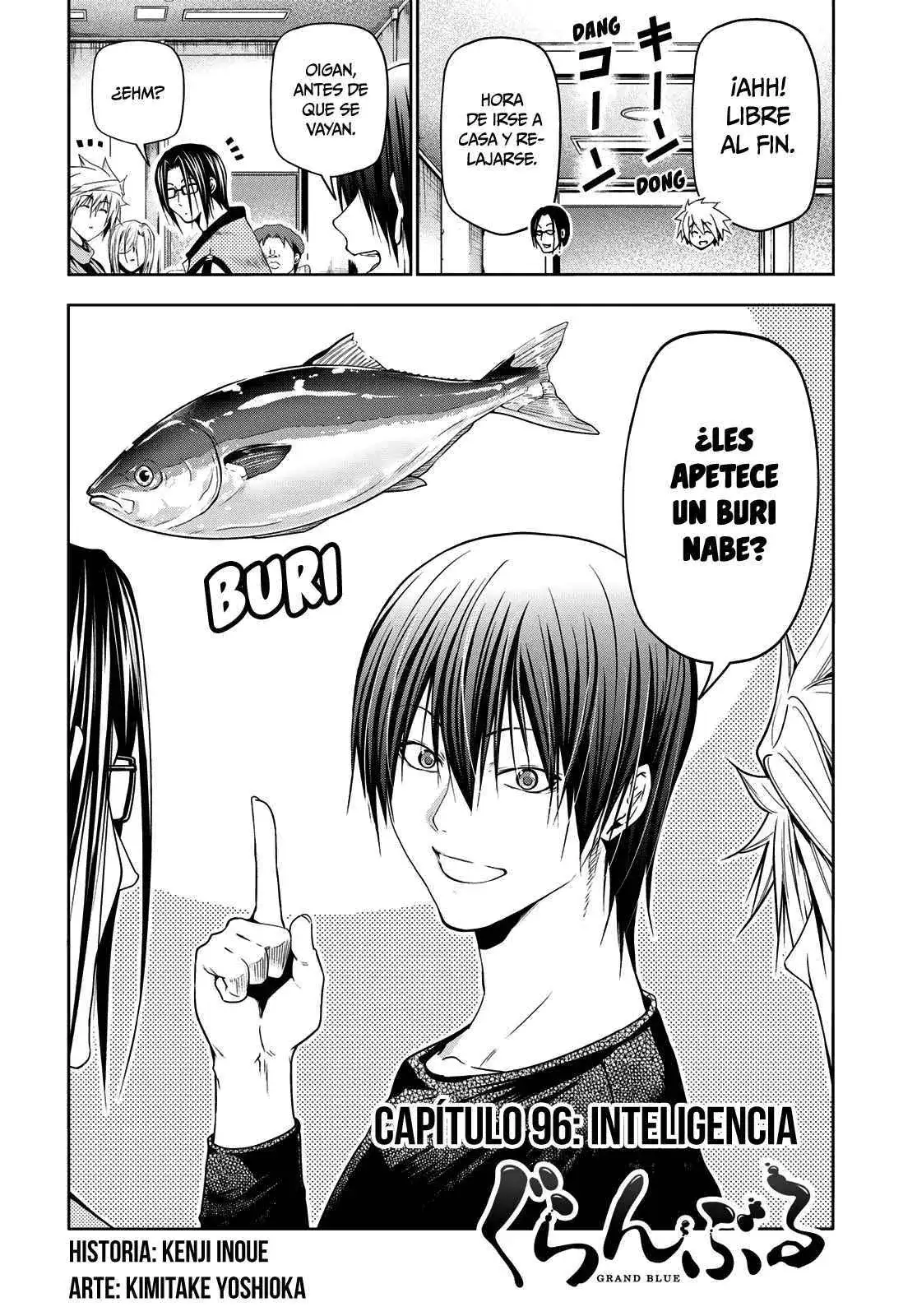 Página 4 — Grand Blue Capítulo 96