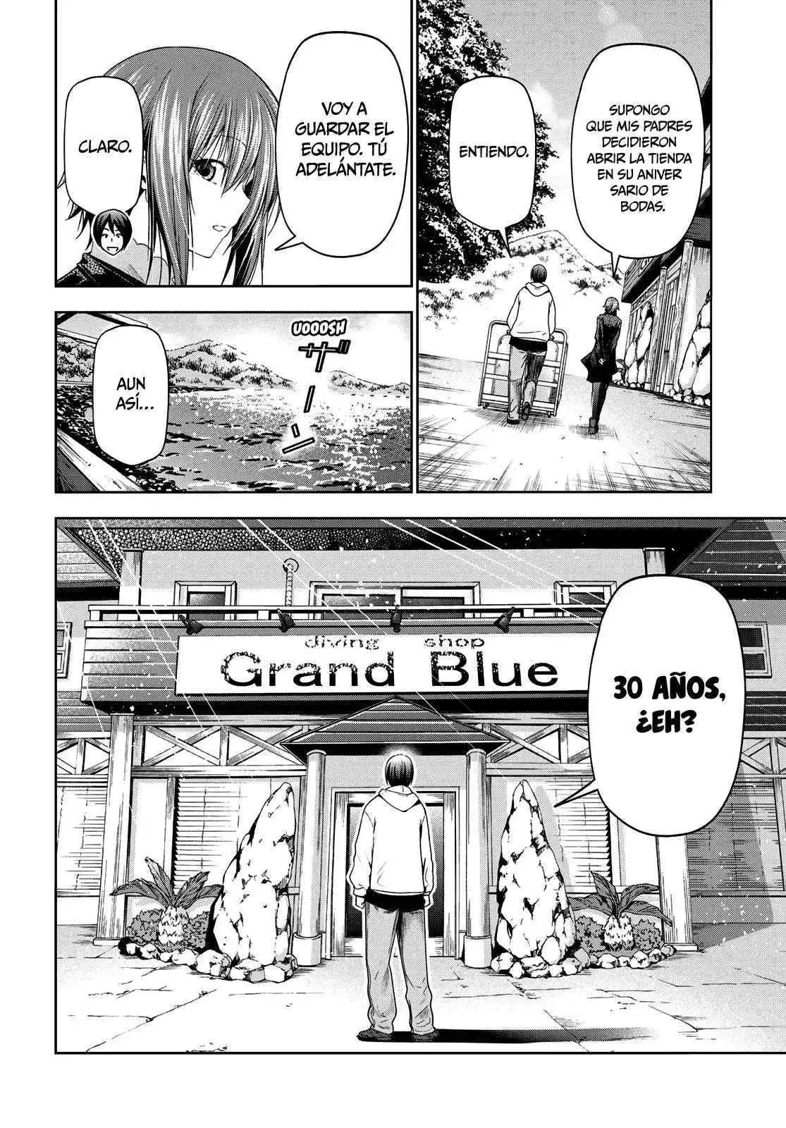 Página 5 — Grand Blue Capítulo 100