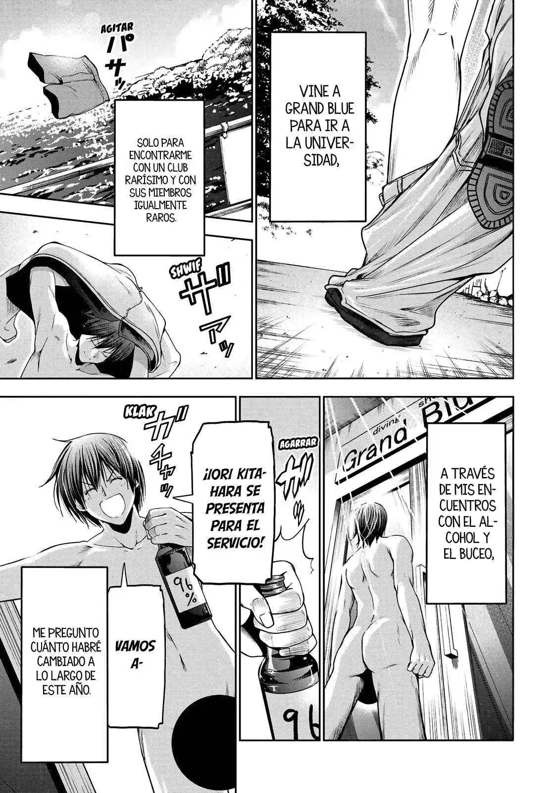 Página 8 — Grand Blue Capítulo 100