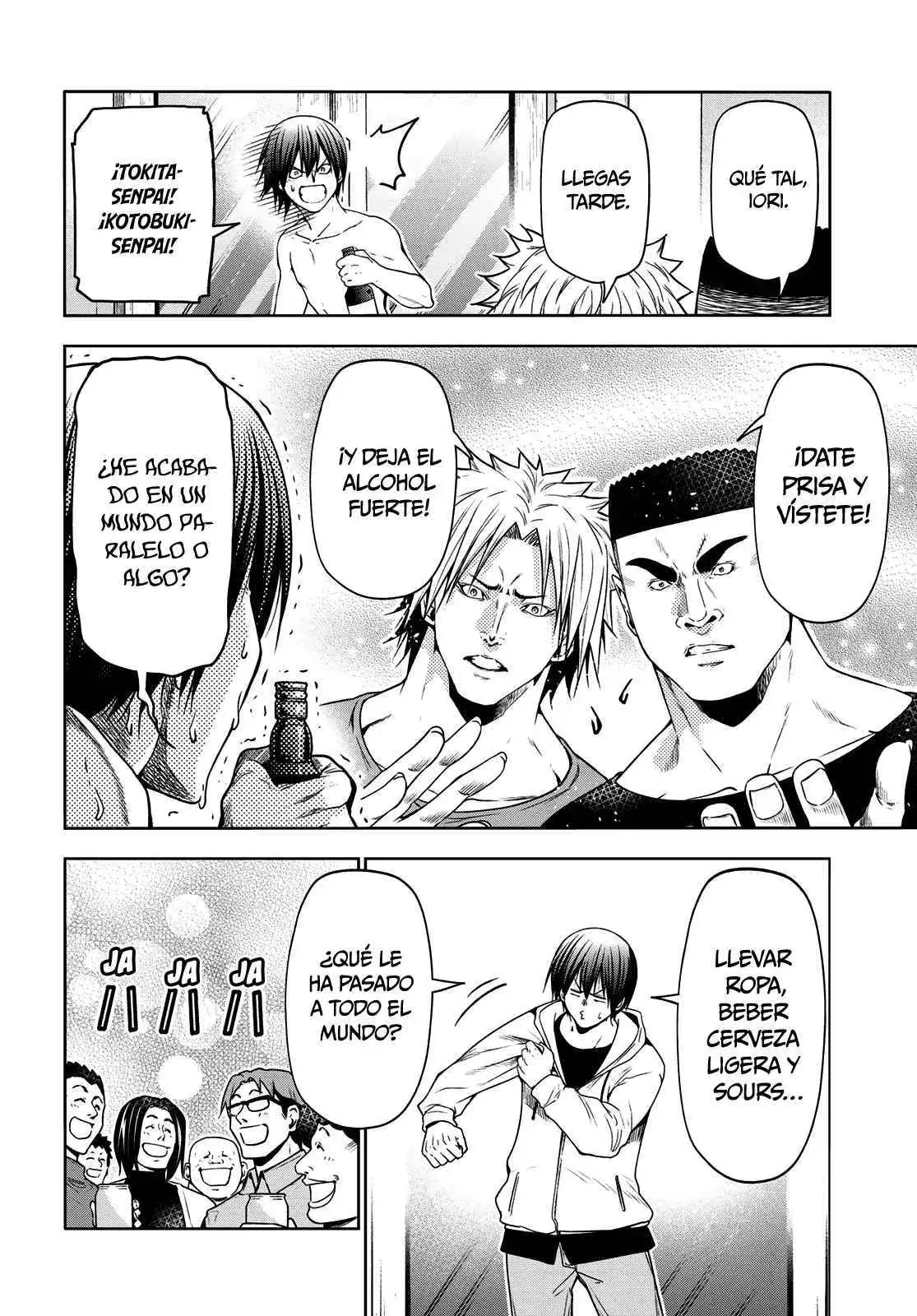 Página 12 — Grand Blue Capítulo 100