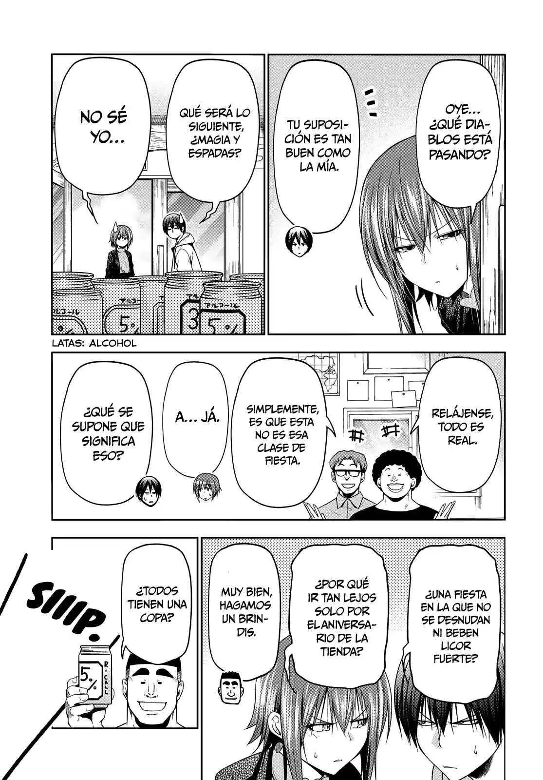 Página 13 — Grand Blue Capítulo 100