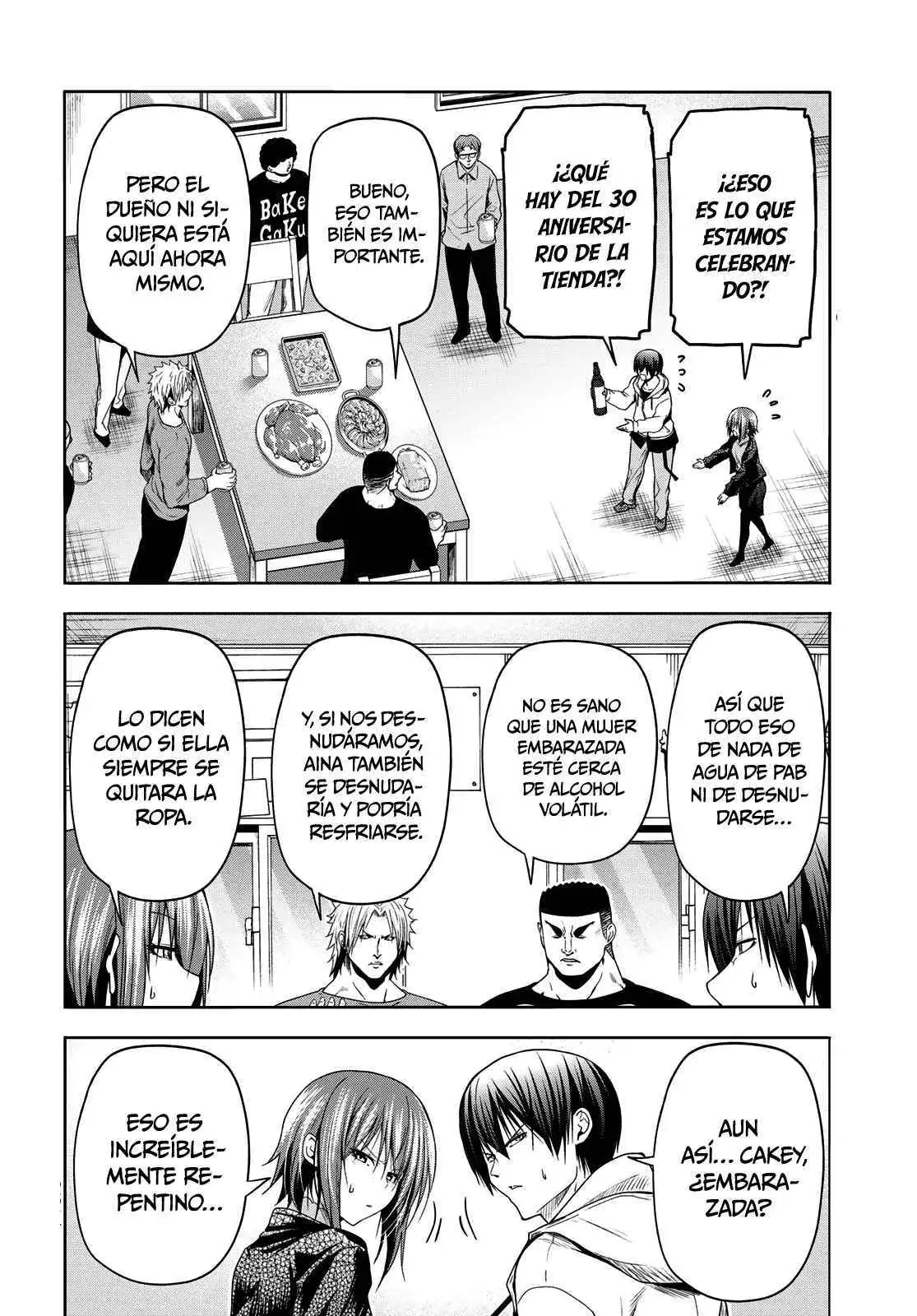 Página 16 — Grand Blue Capítulo 100