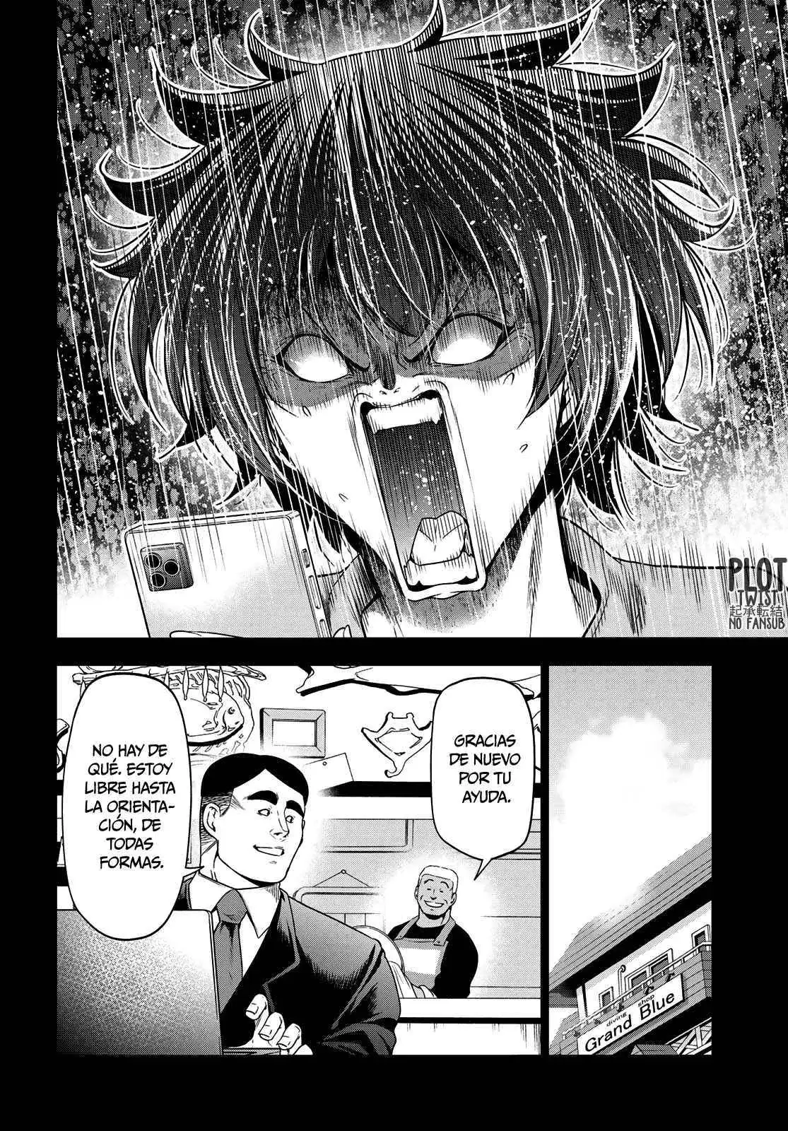 Página 20 — Grand Blue Capítulo 100