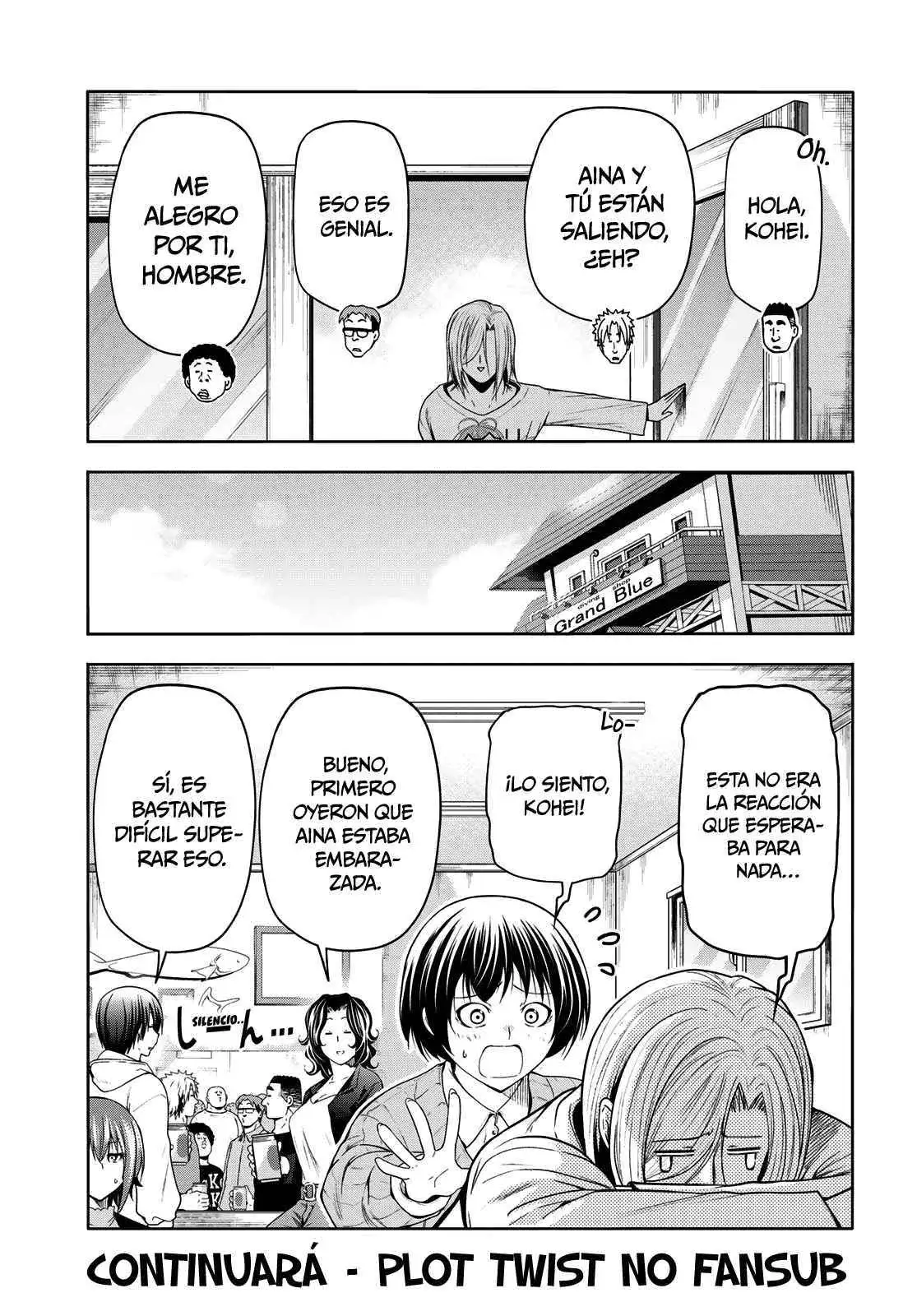 Página 35 — Grand Blue Capítulo 100