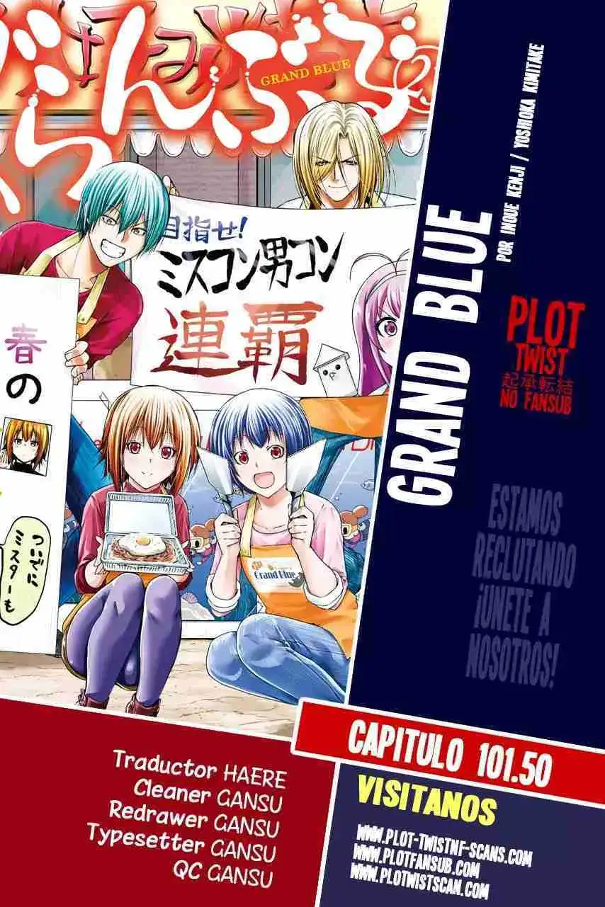 Página 1 — Grand Blue Capítulo 101.2