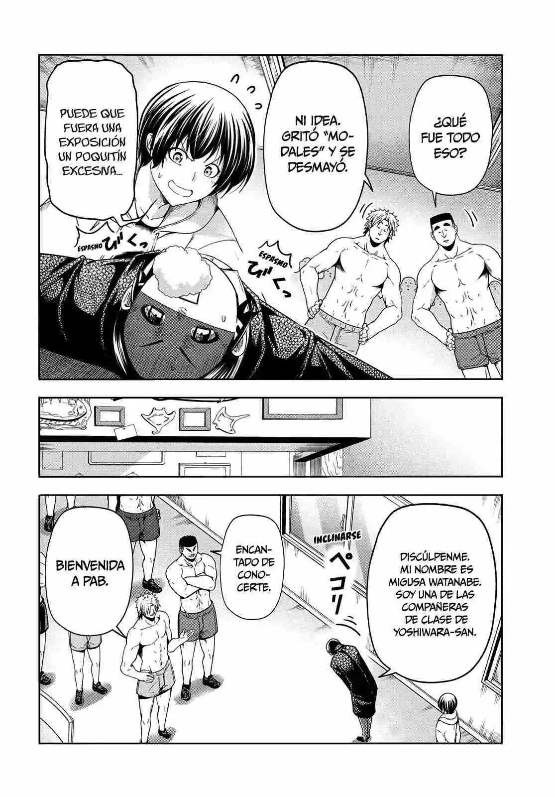 Página 9 — Grand Blue Capítulo 101.2