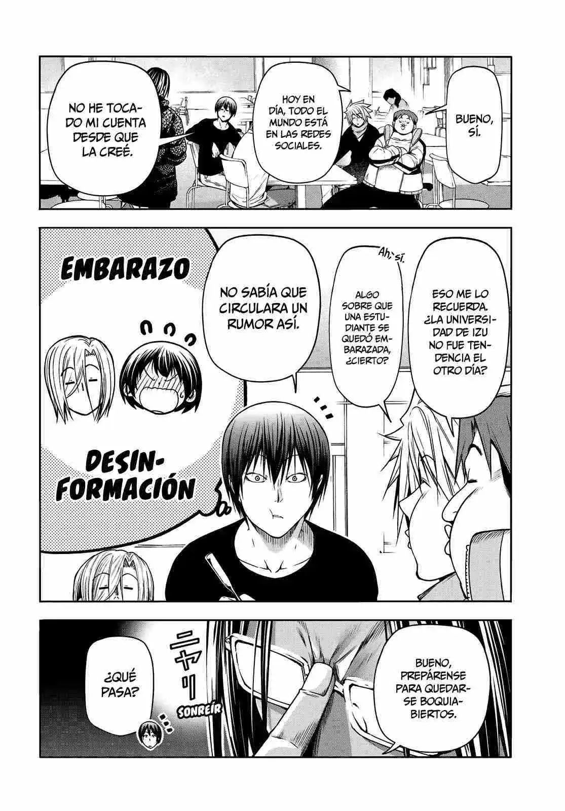 Página 4 — Grand Blue Capítulo 101