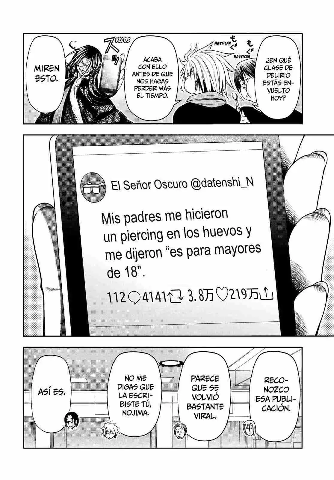 Página 6 — Grand Blue Capítulo 101