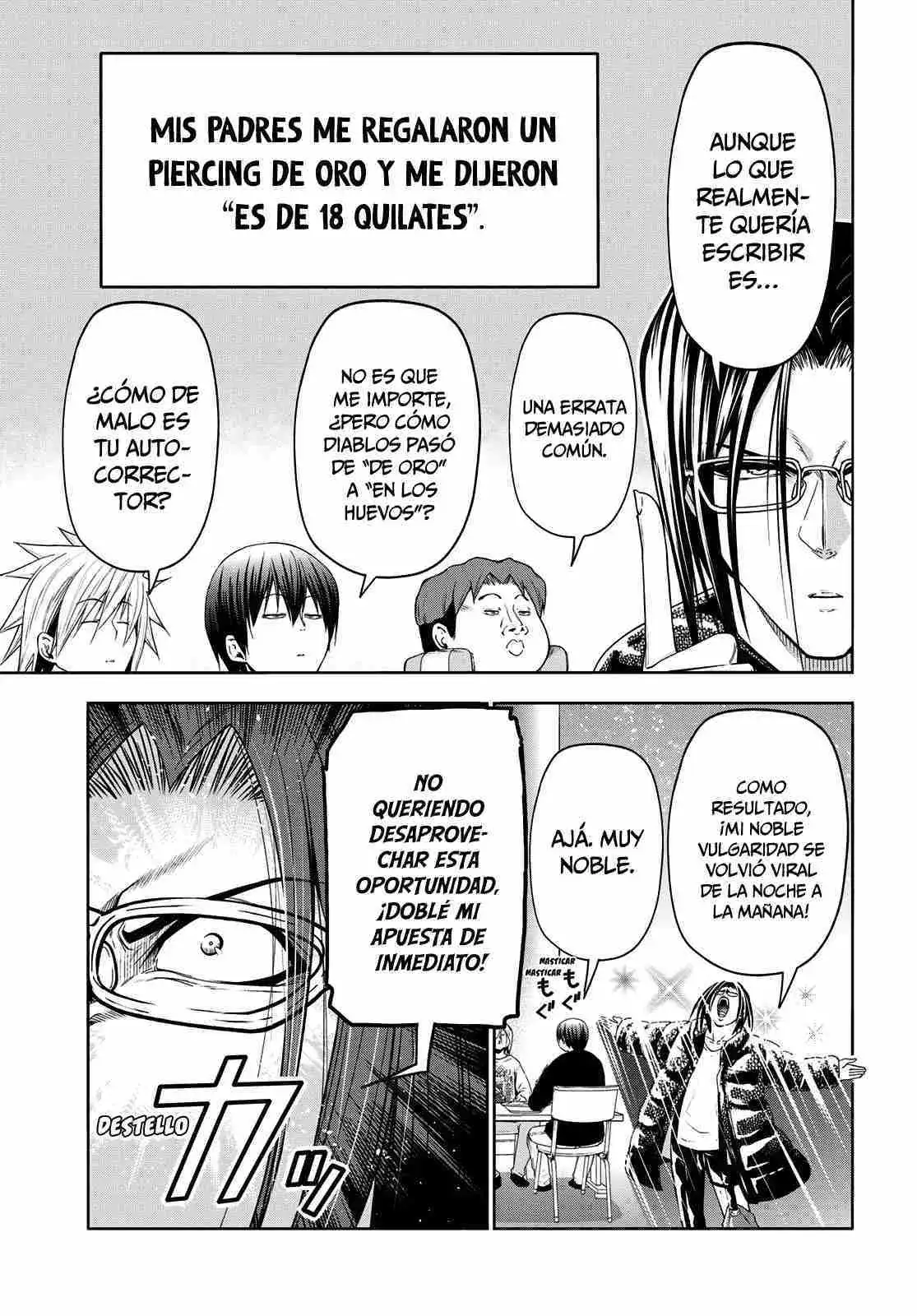 Página 7 — Grand Blue Capítulo 101
