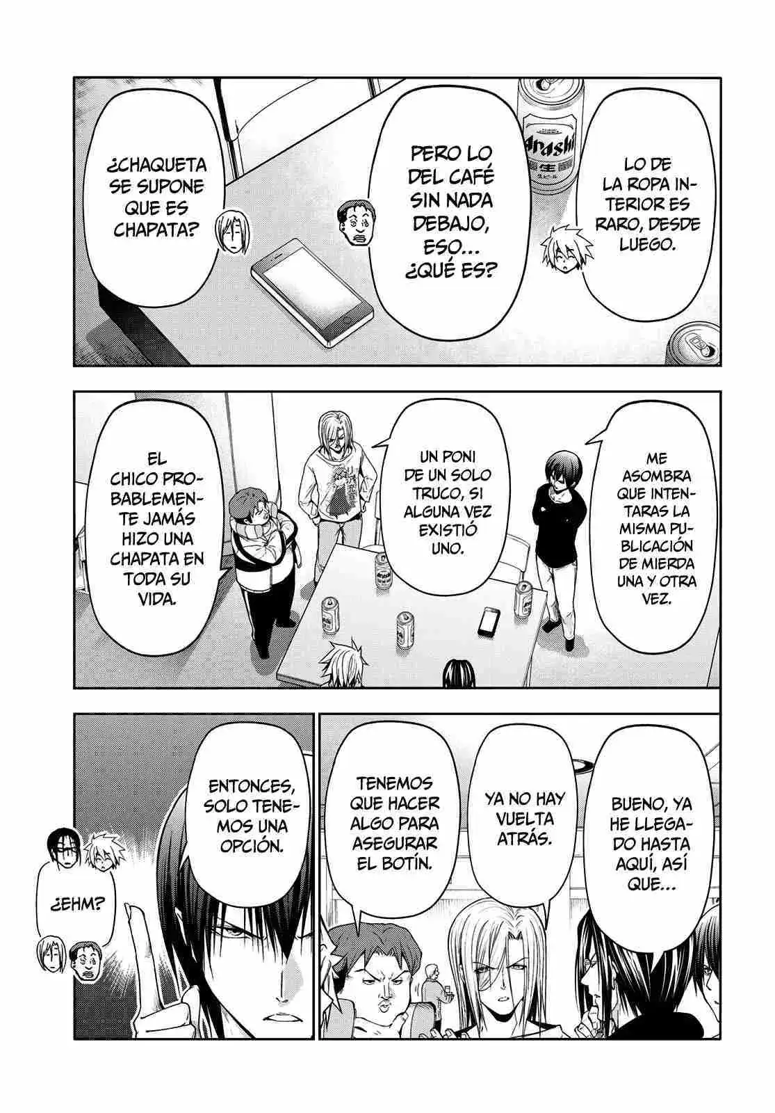 Página 15 — Grand Blue Capítulo 101
