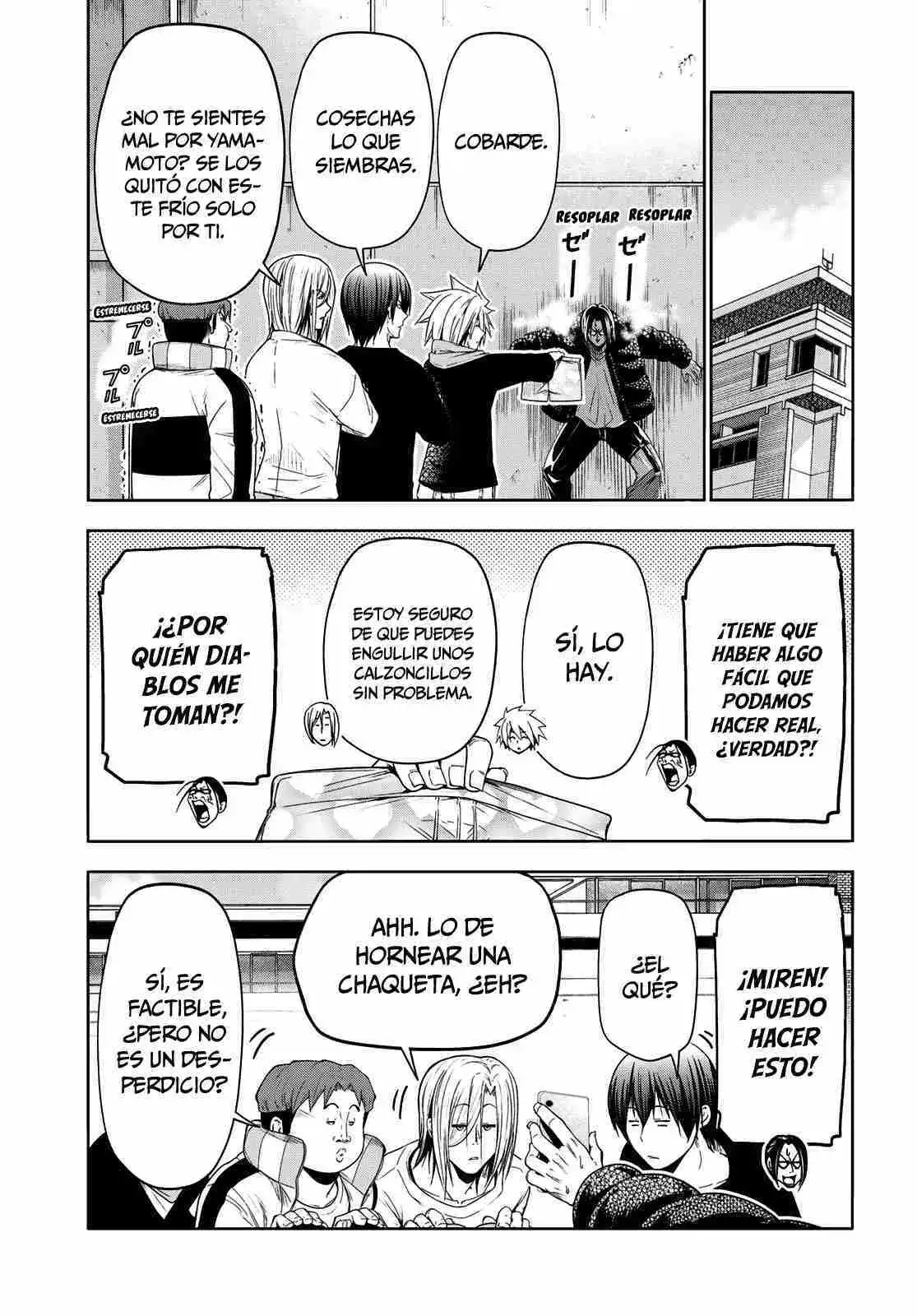 Página 19 — Grand Blue Capítulo 101