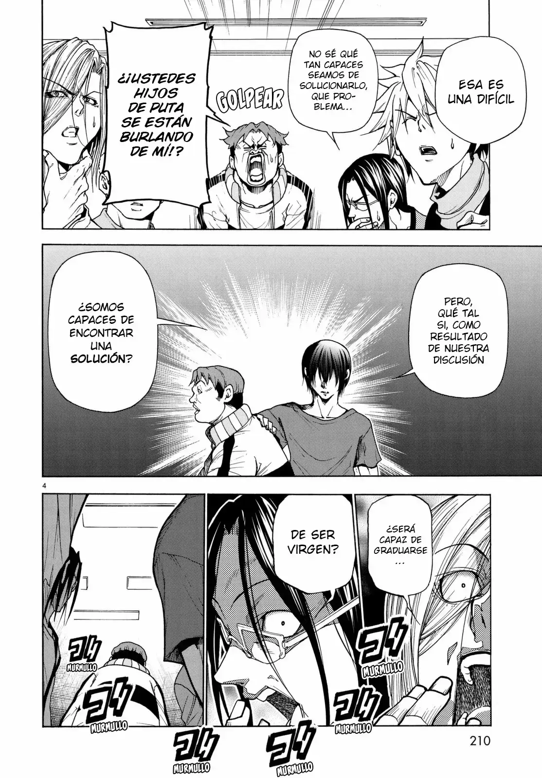 Página 5 — Grand Blue Capítulo 36.5