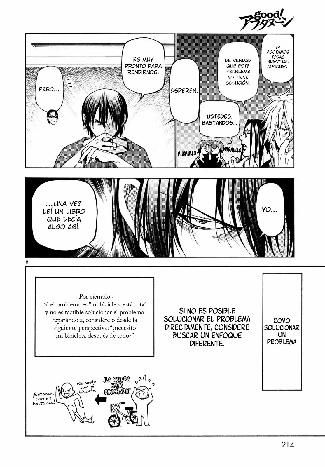 Página 9 — Grand Blue Capítulo 36.5