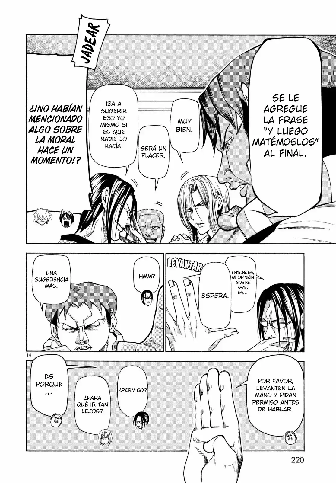 Página 15 — Grand Blue Capítulo 36.5