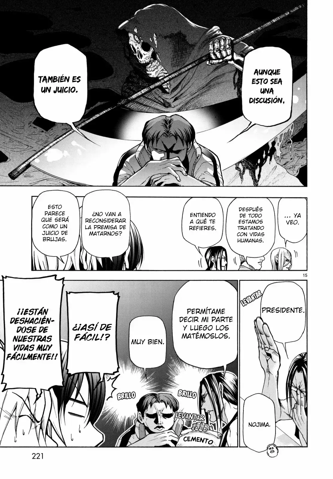 Página 16 — Grand Blue Capítulo 36.5