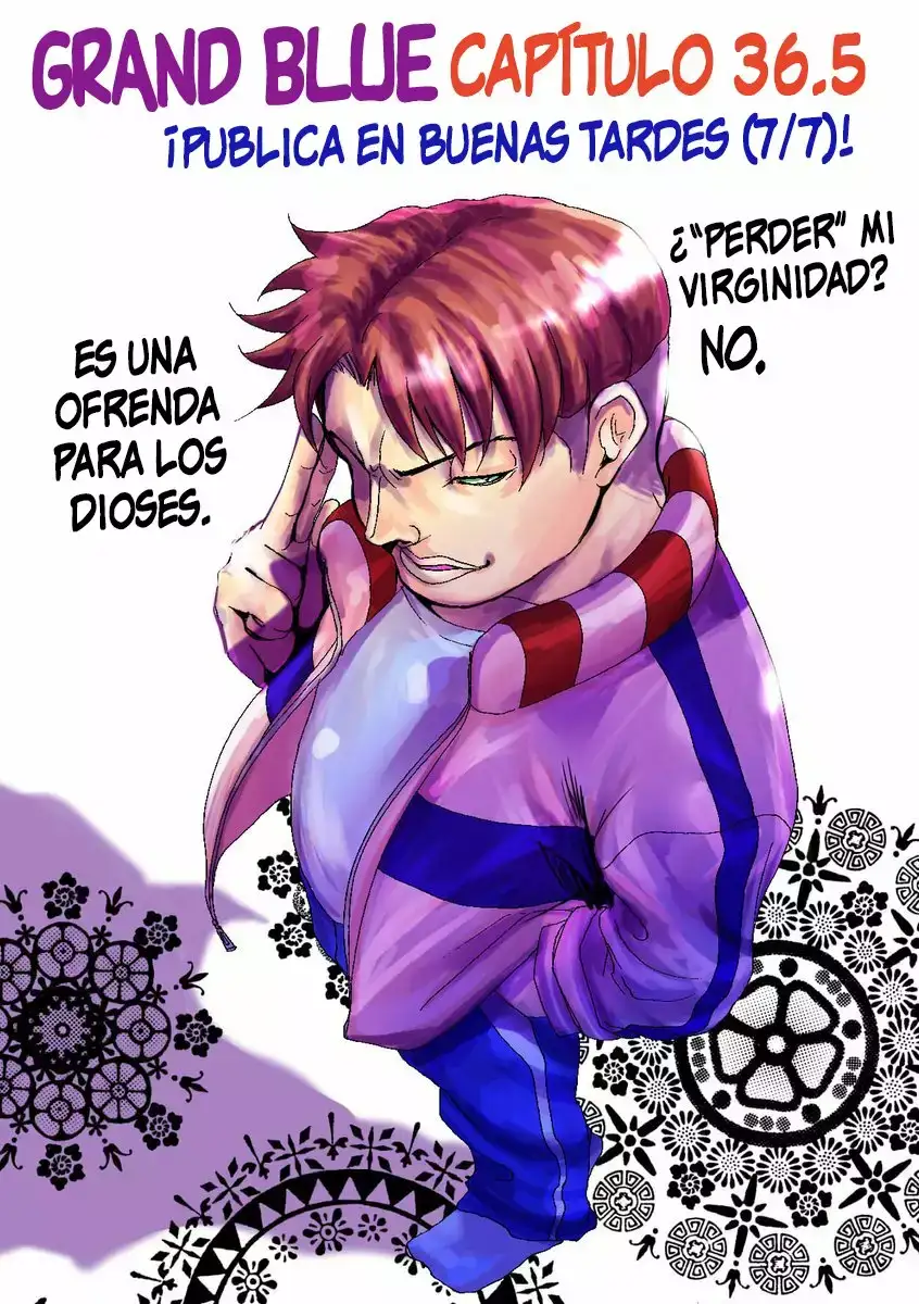 Página 24 — Grand Blue Capítulo 36.5