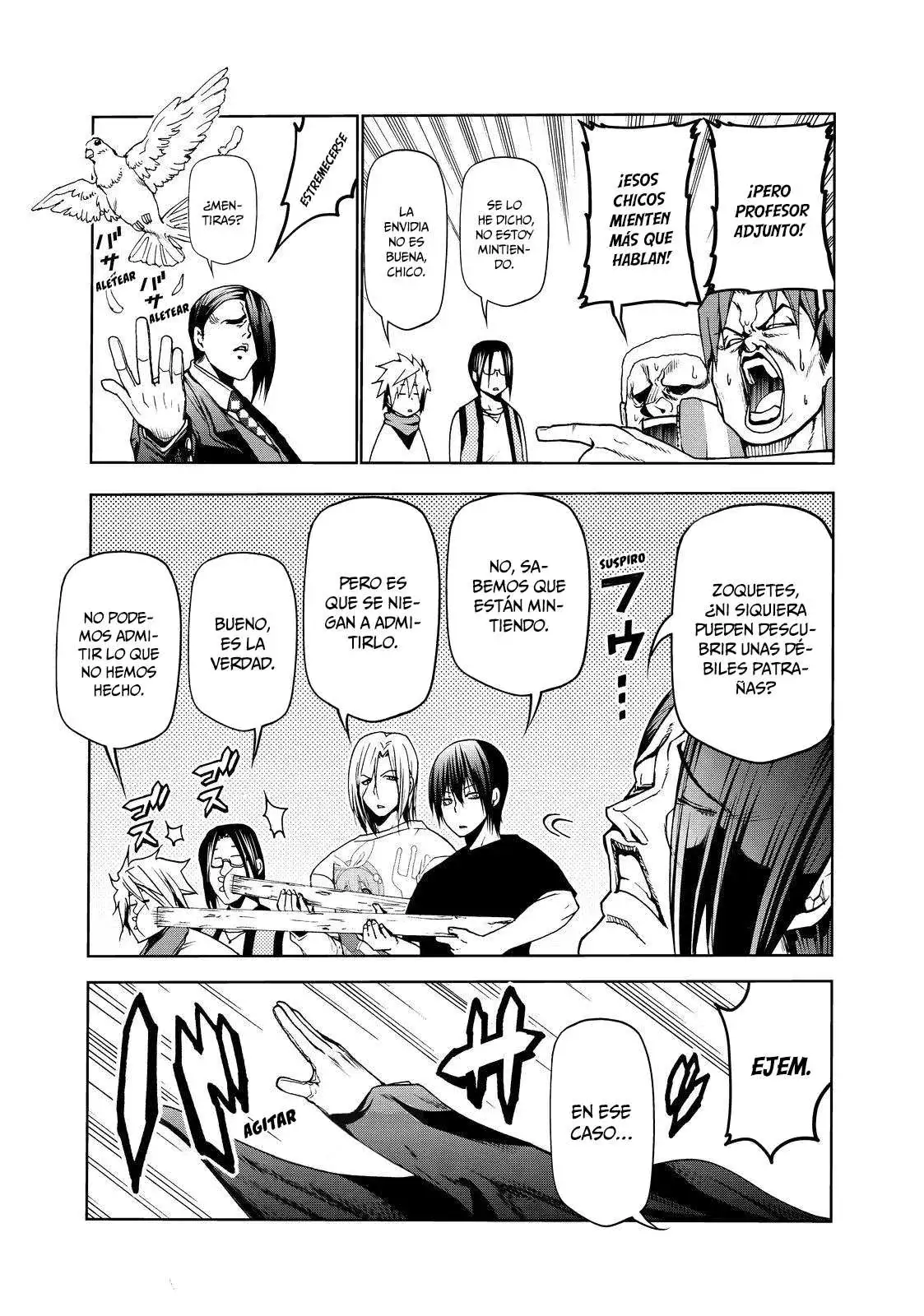 Página 8 — Grand Blue Capítulo 47.5