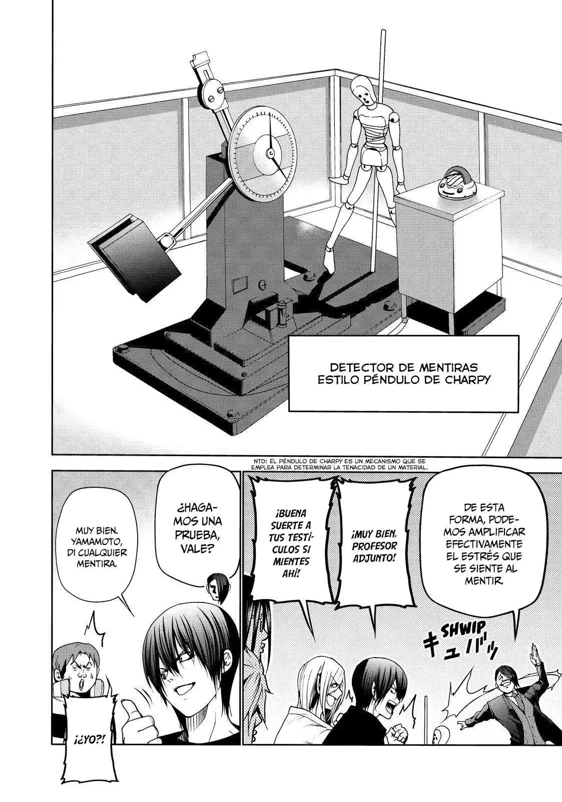 Página 11 — Grand Blue Capítulo 47.5