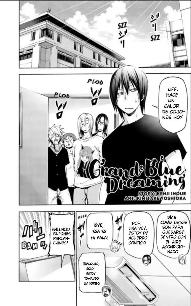 Página 1 — Grand Blue Capítulo 55.5