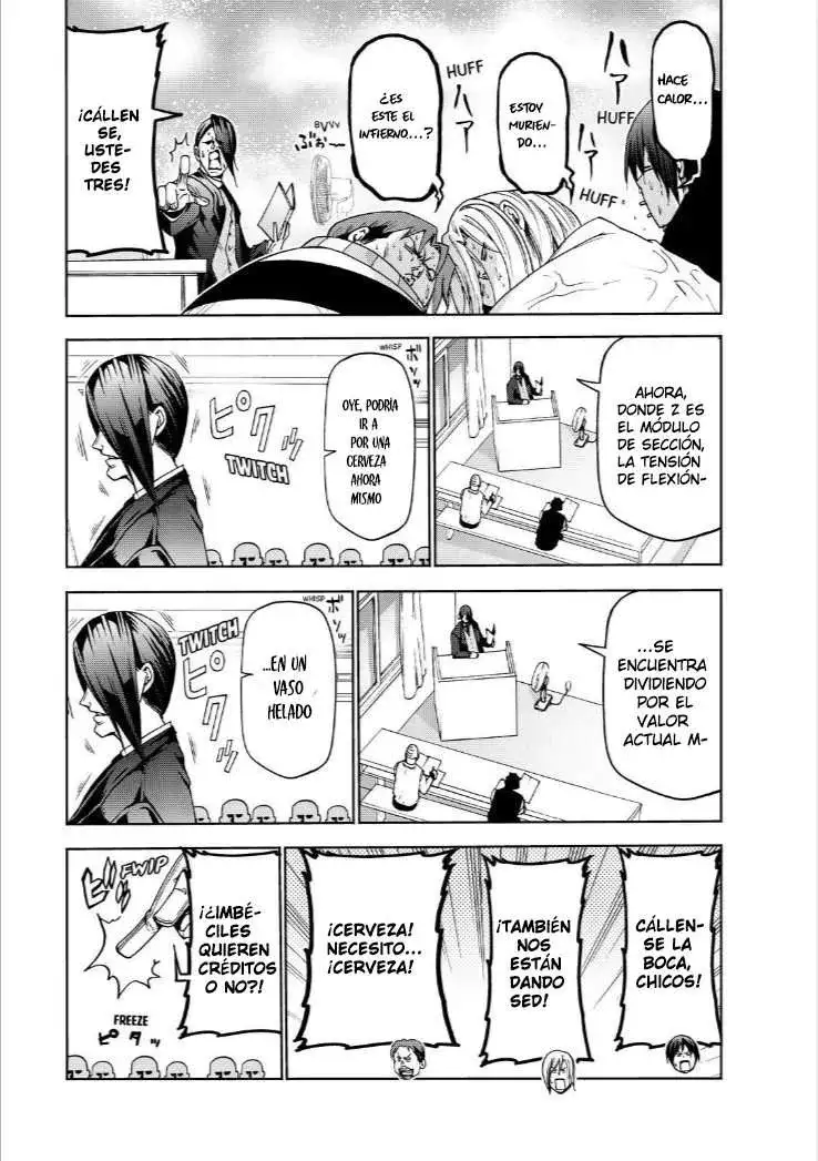 Página 8 — Grand Blue Capítulo 55.5