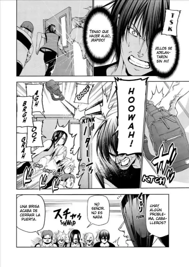 Página 12 — Grand Blue Capítulo 55.5