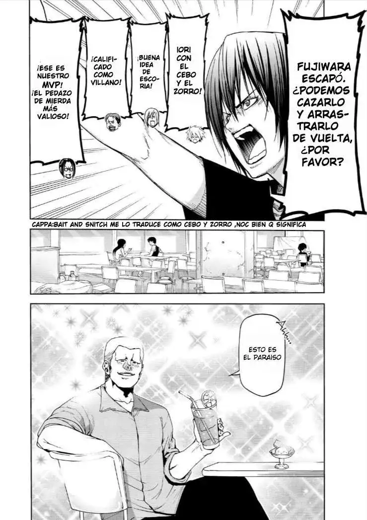 Página 18 — Grand Blue Capítulo 55.5