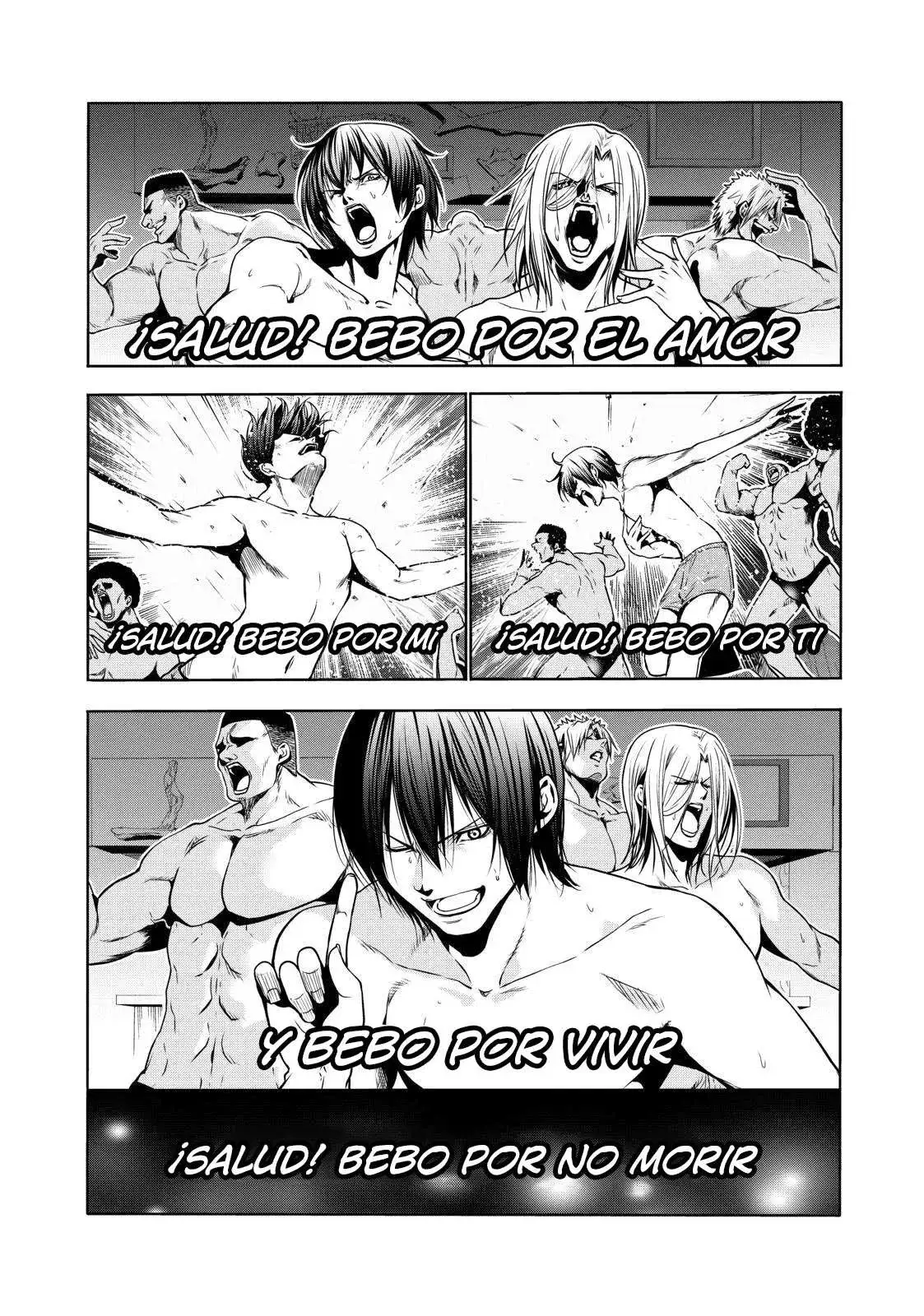 Página 8 — Grand Blue Capítulo 65.5
