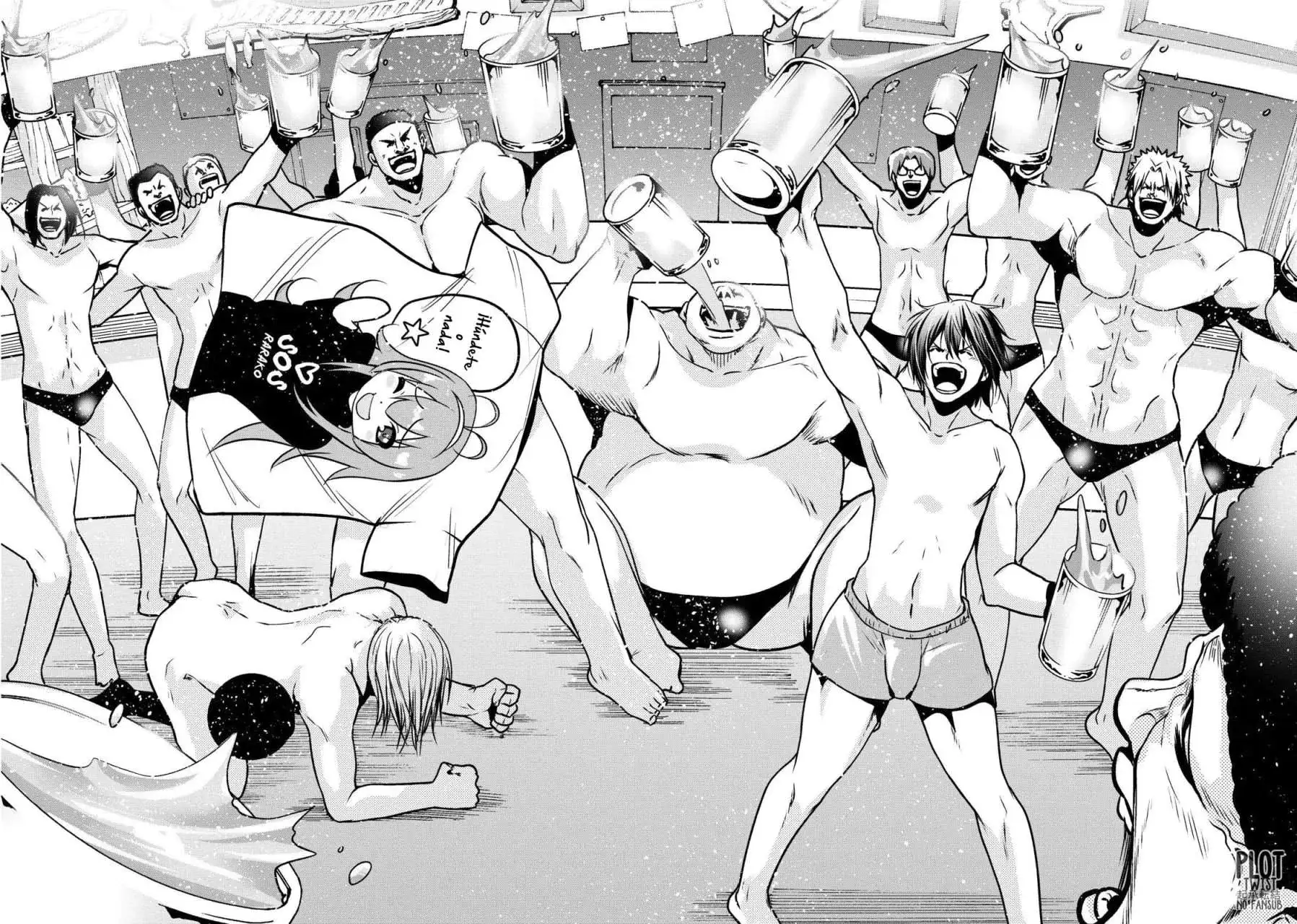Página 14 — Grand Blue Capítulo 65.5