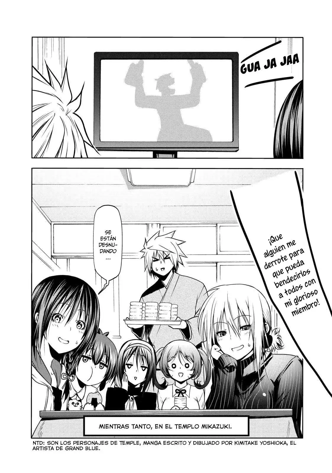 Página 15 — Grand Blue Capítulo 65.5