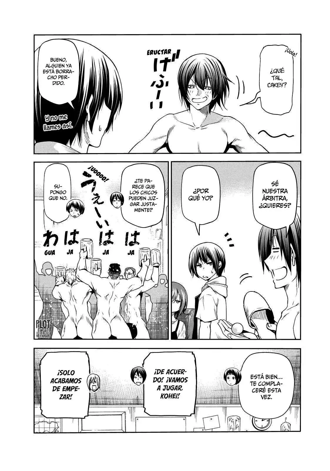 Página 4 — Grand Blue Capítulo 74.5