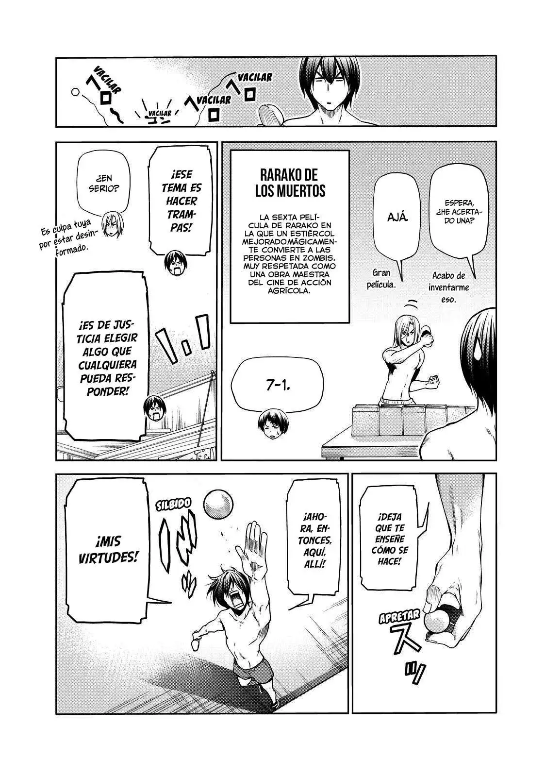 Página 8 — Grand Blue Capítulo 74.5
