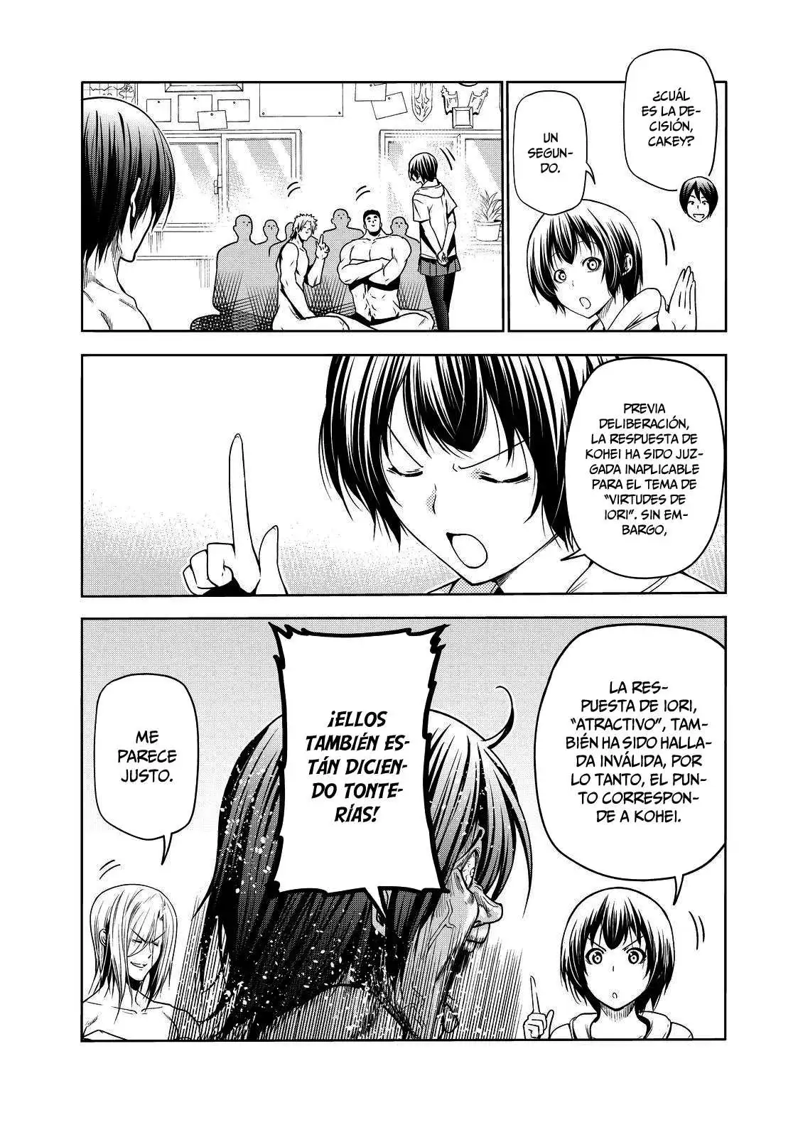 Página 10 — Grand Blue Capítulo 74.5