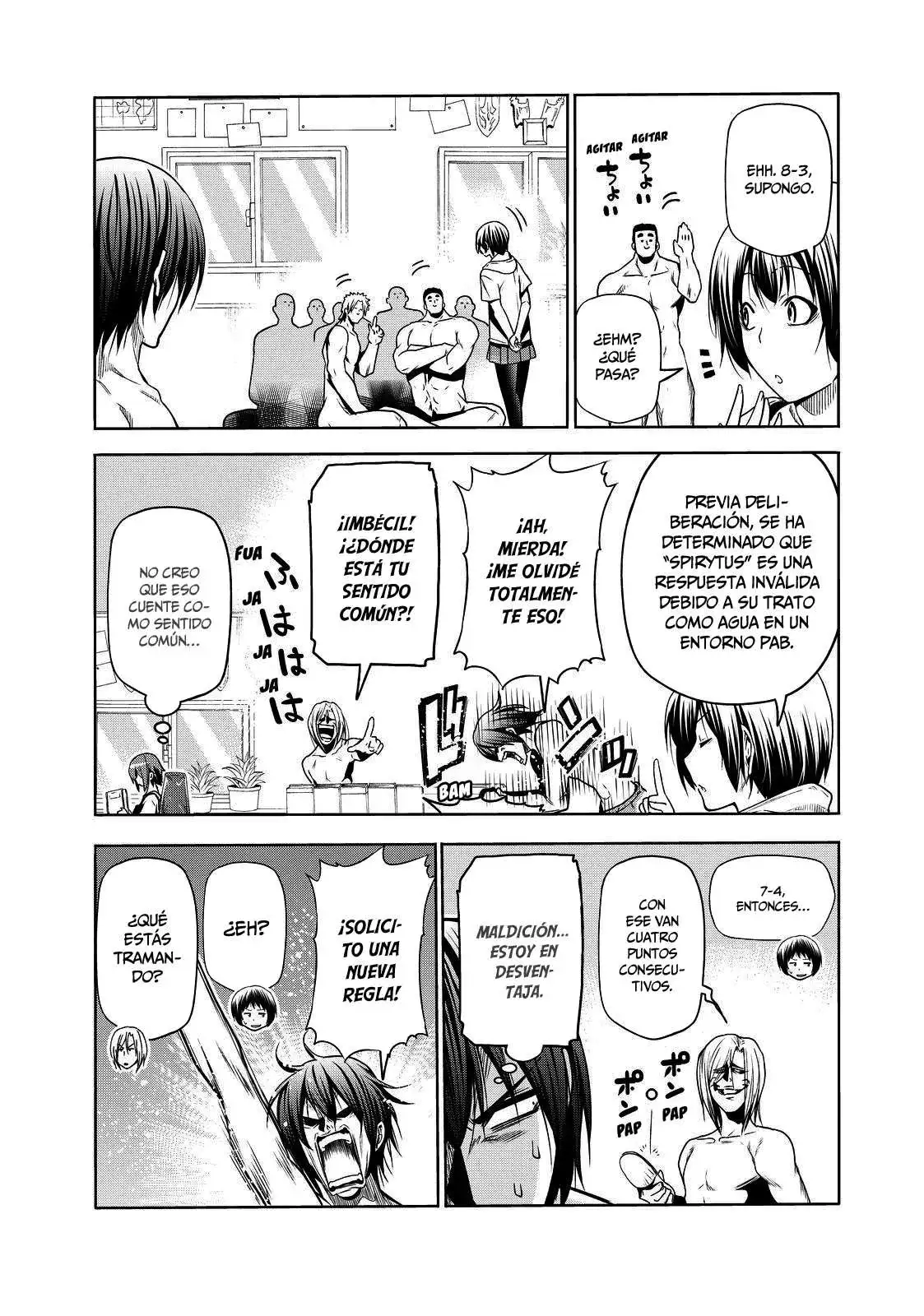 Página 12 — Grand Blue Capítulo 74.5