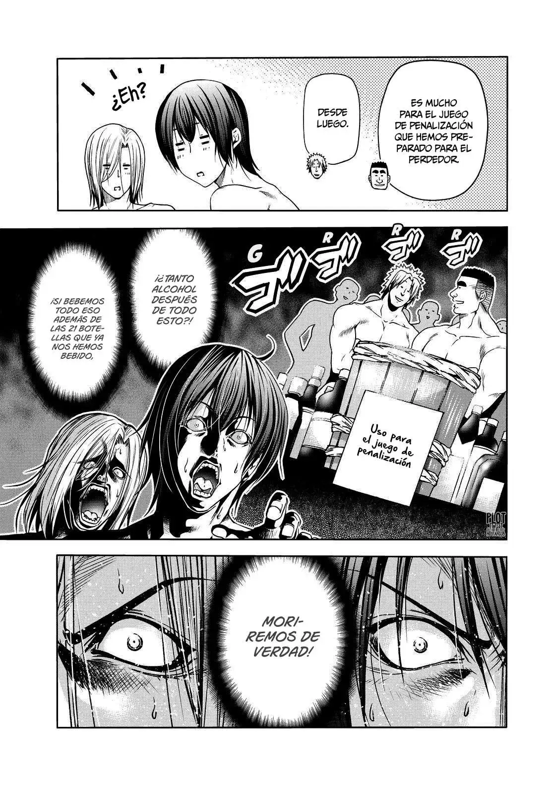 Página 16 — Grand Blue Capítulo 74.5