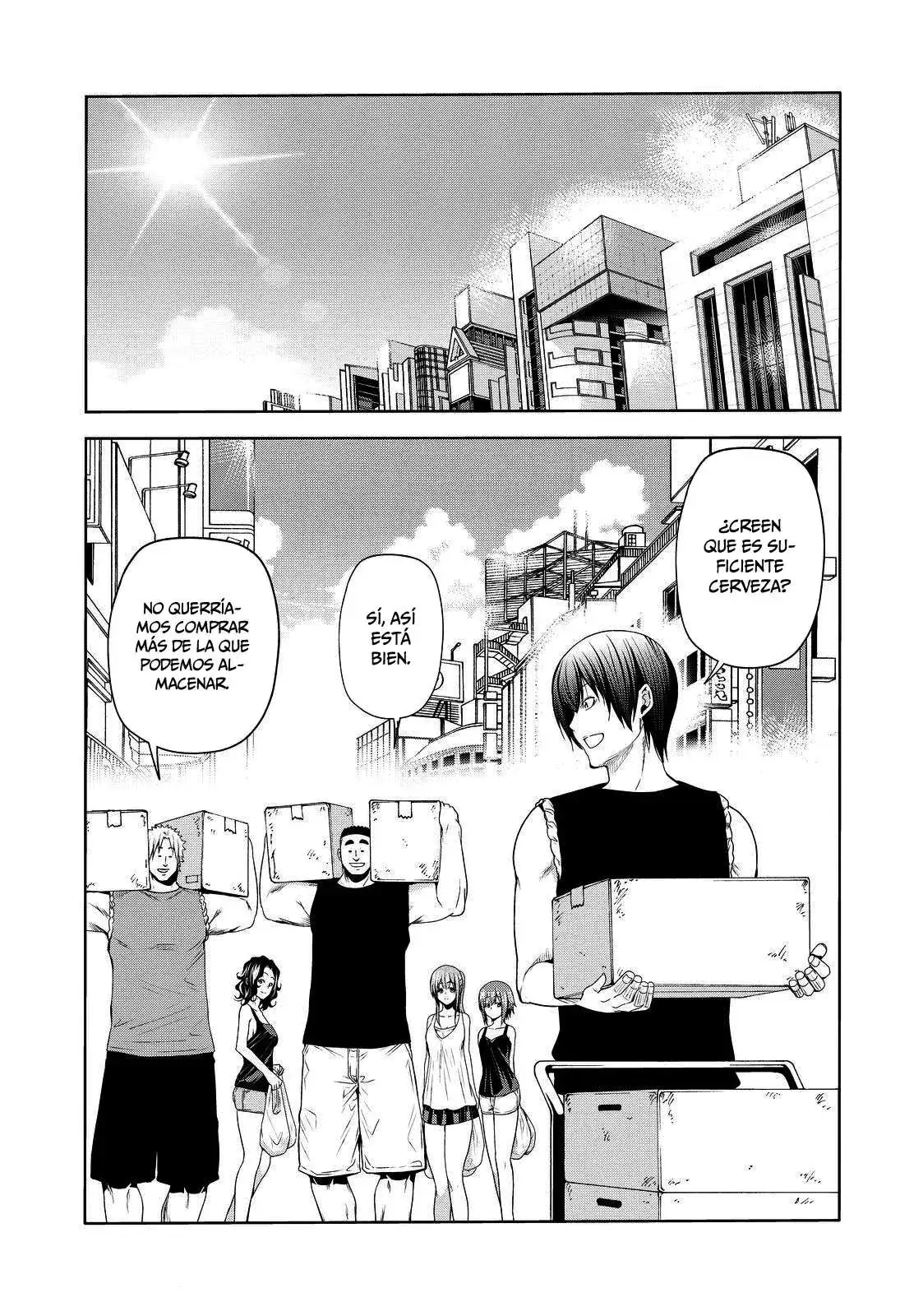 Página 6 — Grand Blue Capítulo 75.5