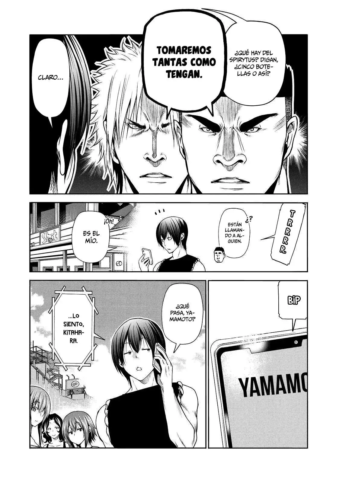 Página 7 — Grand Blue Capítulo 75.5