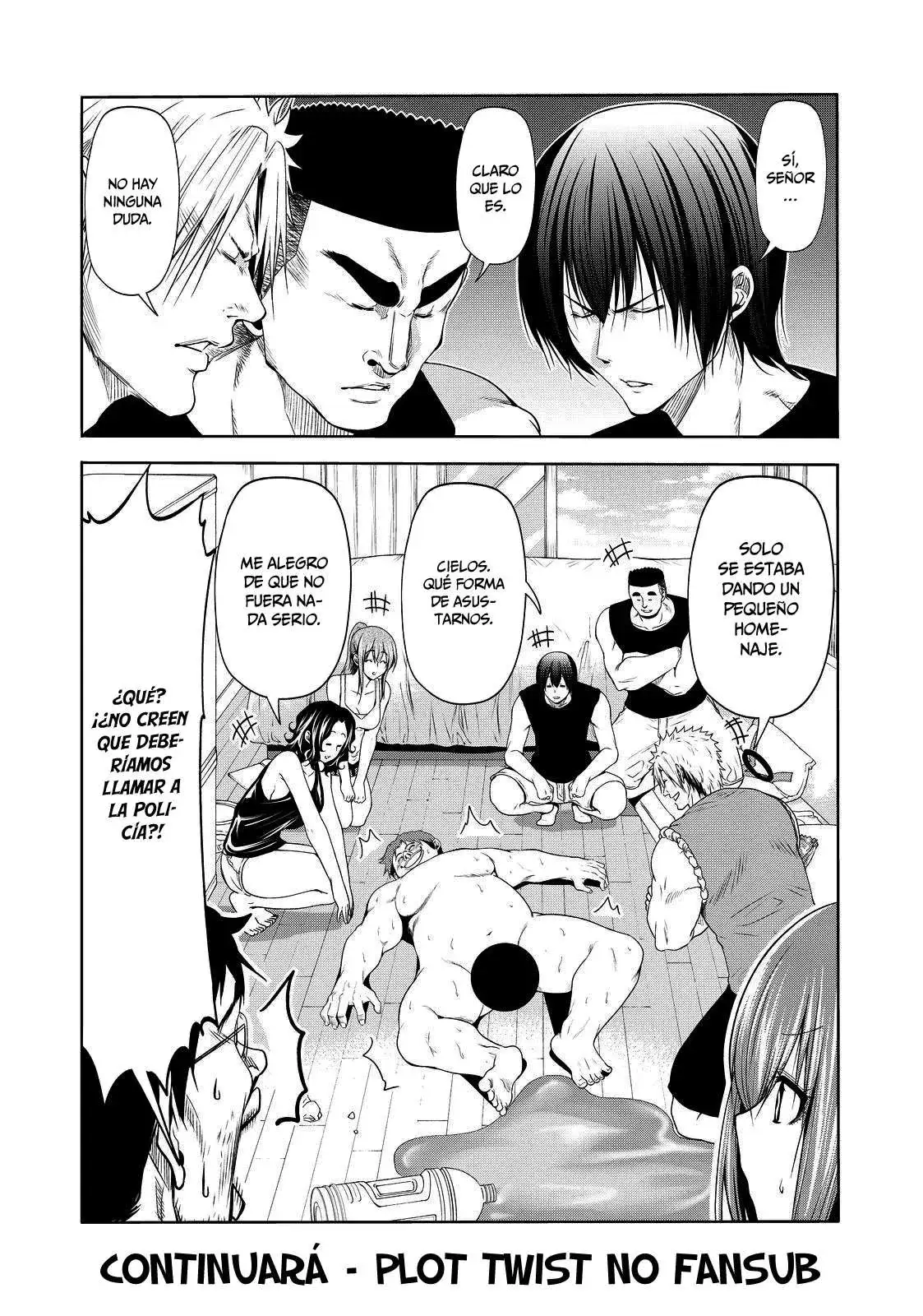 Página 22 — Grand Blue Capítulo 75.5