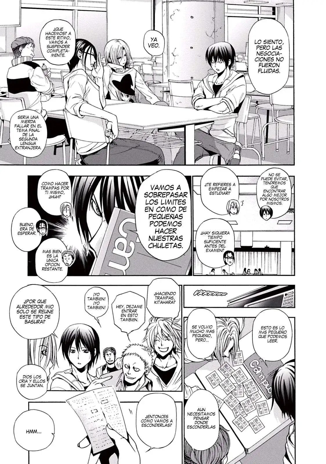 Página 4 — Grand Blue Capítulo 8.5